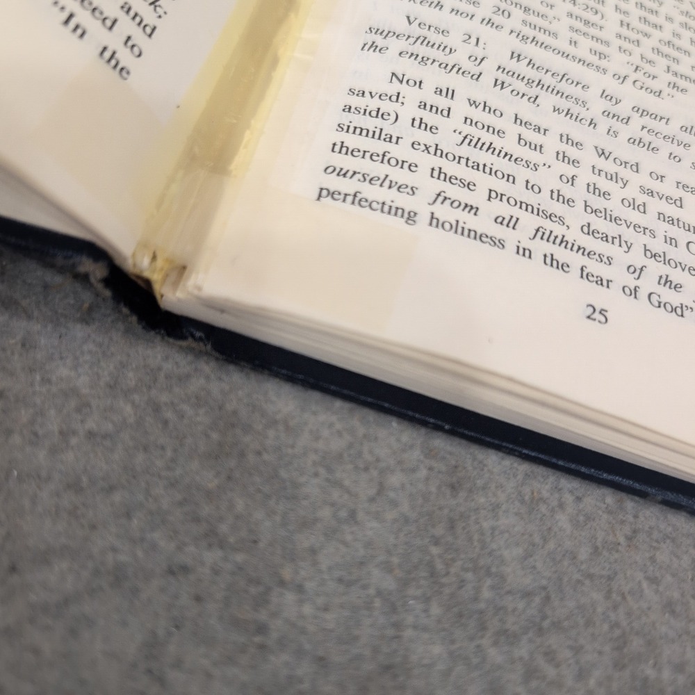 James... Servant of God Dr Oliver B Greene 1985 First Printing Hardcover Book - Picture 6 of 6